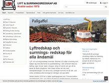 Tablet Screenshot of lyfta.se
